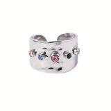 Vintage Gold Cubic Zirconia Ring