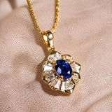 Kavella Noctazure Necklace