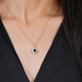 Kavella Noctazure Necklace