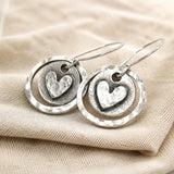 Bohemian Retro Heart Earrings