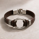Vintage Boho Double Circle Bracelet