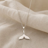 Elegant Whale Tail Necklace