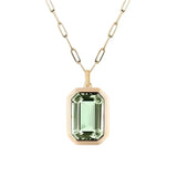 Sarina Elowen Emerald Necklace