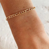 Vintage Gold Chain Bracelet