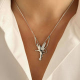 Fairy Necklace in Gold and Silver