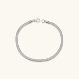 Lustrous Vida Herringbone Wristpiece
