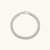 Lustrous Vida Herringbone Wristpiece