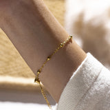 Minimal Gold Bead Bracelet