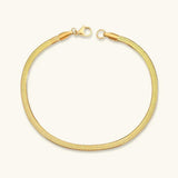 Lustrous Vida Herringbone Wristpiece