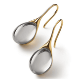 Minimalist Crystal Drop Earrings
