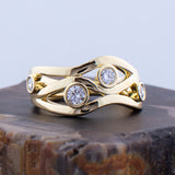 Classic Vintage Crystals Ring