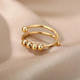 Anxiety and Anti Stress Beaded Ring