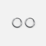Everyday Silver Hoops