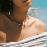 Elegant Flow Layered Necklace Set