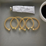Vintage Gold Adjustable Stone Bracelet