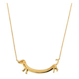 Dachshund Pendant Necklace