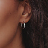 Everyday Silver Hoops