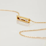 Dazzling Sculpted Gold Pendant
