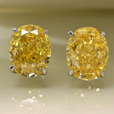Timeless White Gold Zirconia Earrings