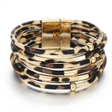 Wide Boho Multilayer Wrap Bracelet