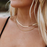 Elegant Flow Layered Necklace Set