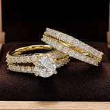 Eternal Radiance Diamond Ring Set