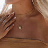 Sand Dollar Charm Necklace