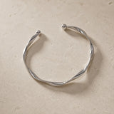 Sculptural Open Minimalist Bracelet